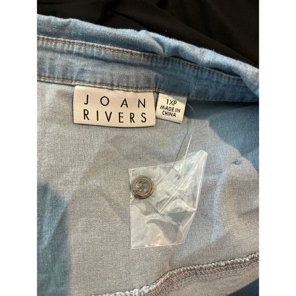 NWT Joan Rivers 1X petite lightweight dress jean - Picture 5 of 5